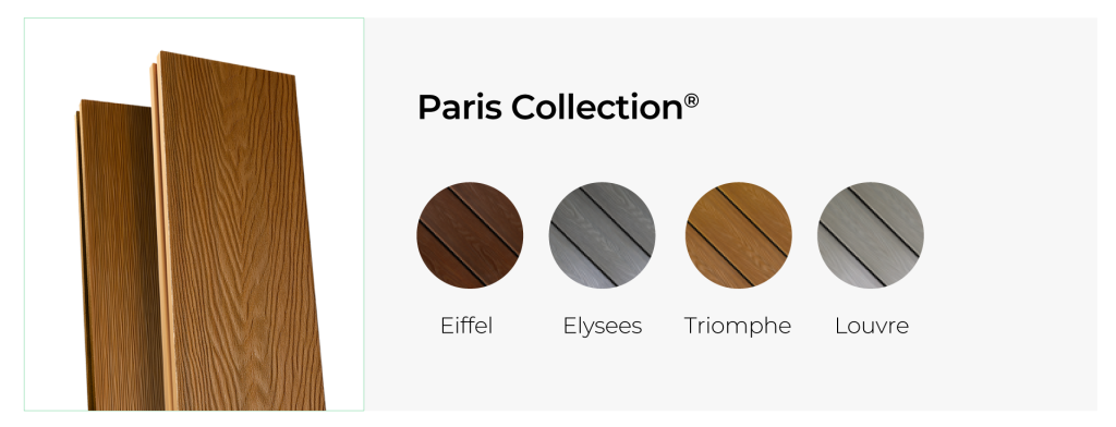 Composite decking Norx_Paris