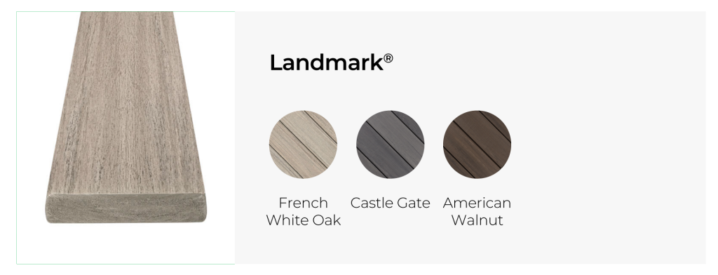 Composite decking and cladding Timbertech_Landmark