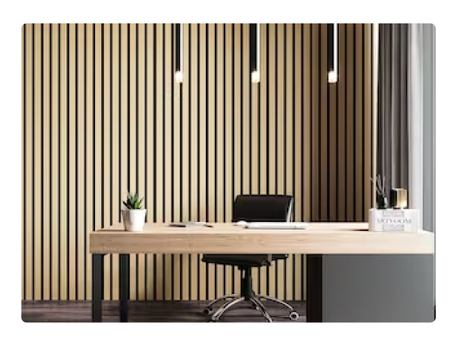 Cladding for Offices decorations