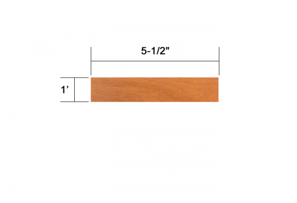 Cumaru Hardwood 5/4x6