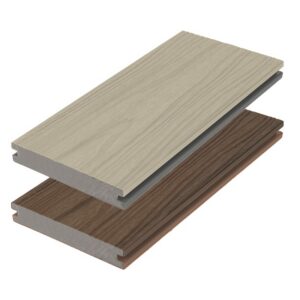Terra Essence Collection Two Sides Color Decking Board by Deckotech