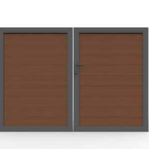 Prestige Collection Smooth Shield Double Gate by Deckotech 6x4