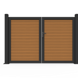 Prestige Collection Grid Strong Double Gate by Deckotech